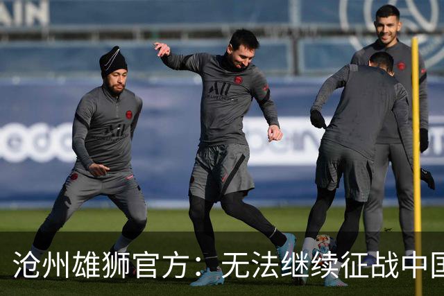 沧州雄狮官方：无法继续征战中国足球职业联赛